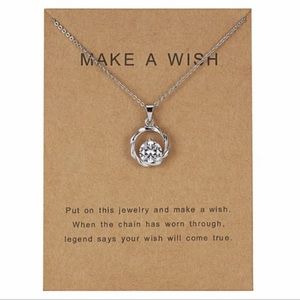 NEW Make a Wish Rope Engagement Necklace